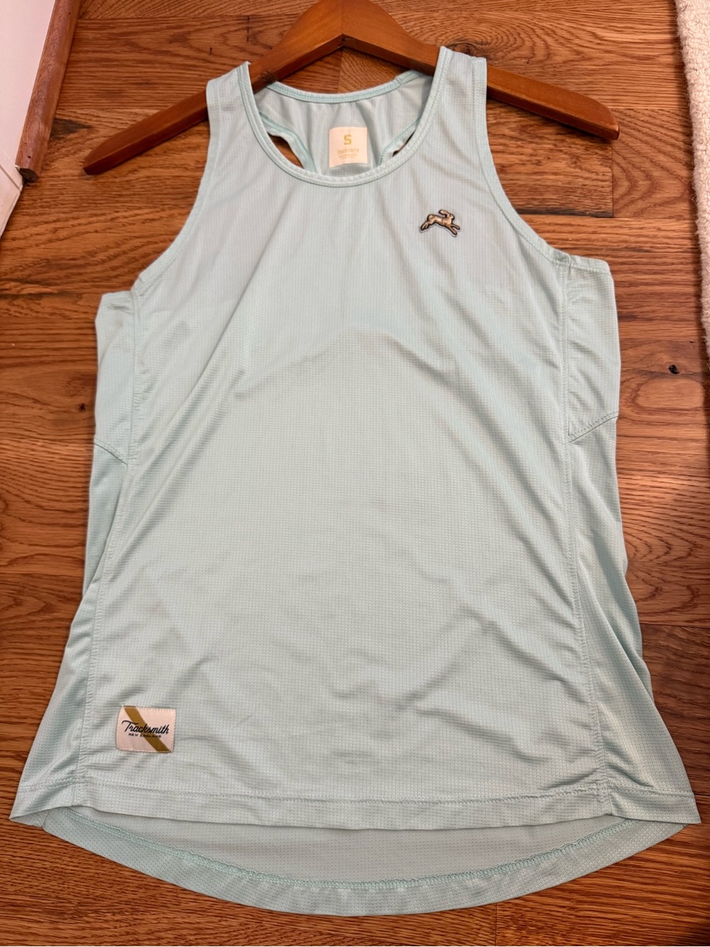 Tracksmith Women’s Twilight Tank Top Size Small Running Racerback Mesh Athletic